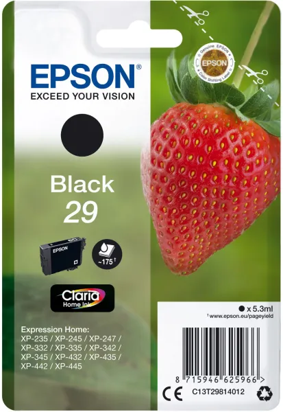 Epson 29 bläckpatron black