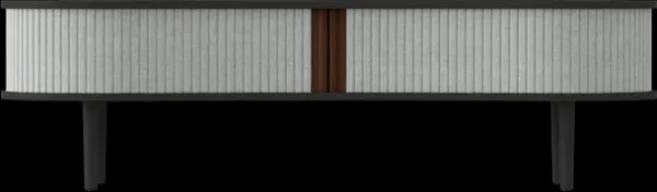 Umage Audacious TV Bänk Svart Ek/Sterling