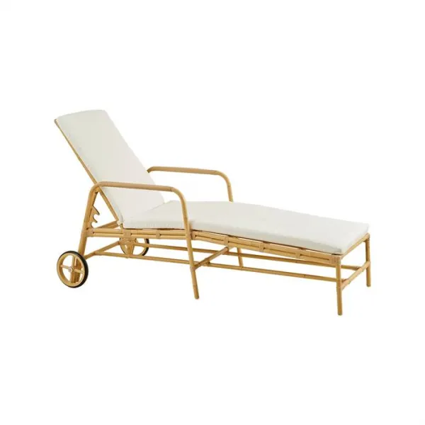 Sika Design Josephine solsäng - Natur - Ingen dyna