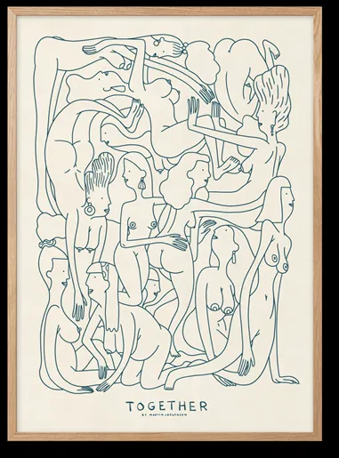 Peléton Together 70x100 Affisch